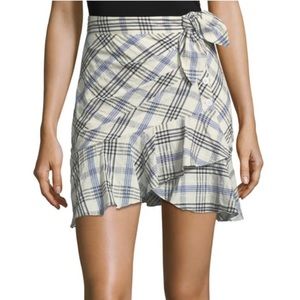 VERONICA BEARD MINI KAIA SKIRT